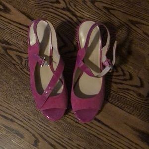 Pink heels